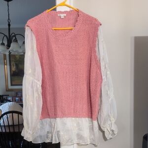 Cato Pink Knit Sweater